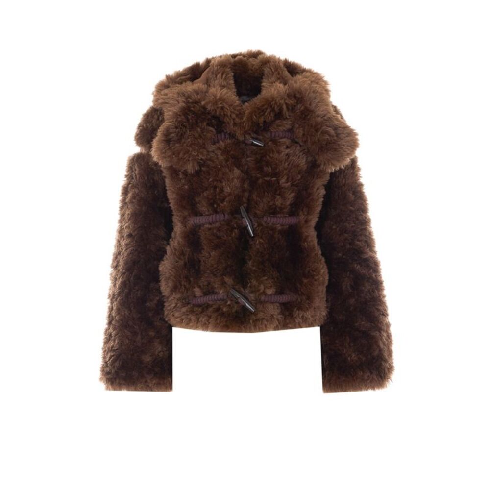 0 Women Faux Fur Short Coat